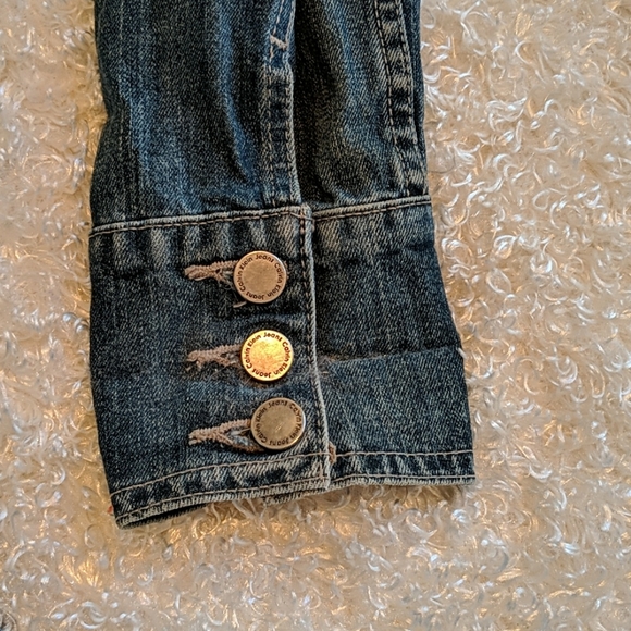 Vintage Calvin Klein denim jackelt Size L - Picture 6 of 10